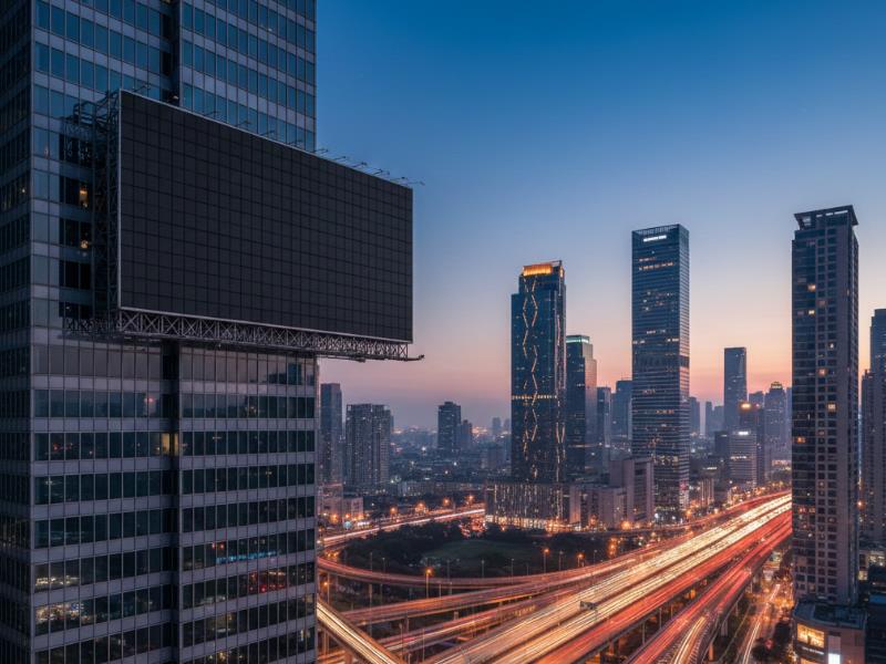 Açık Hava LED Reklam Panosu